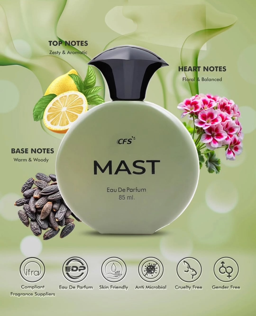 CFS Eau de Parfum Mast - Mast Green